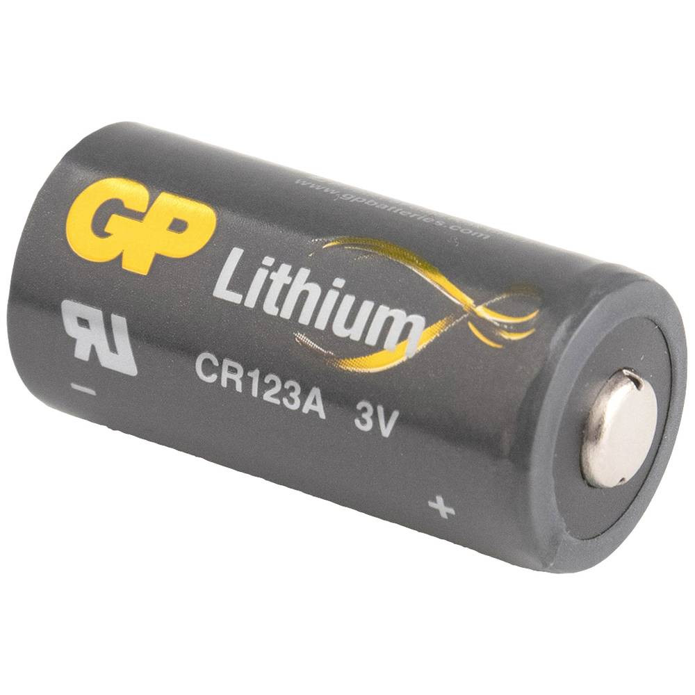 GP Batteries GPCR123AECO043C1 CR123A Fotobatterij Lithium 1400 mAh 3 V 1 stuk(s)