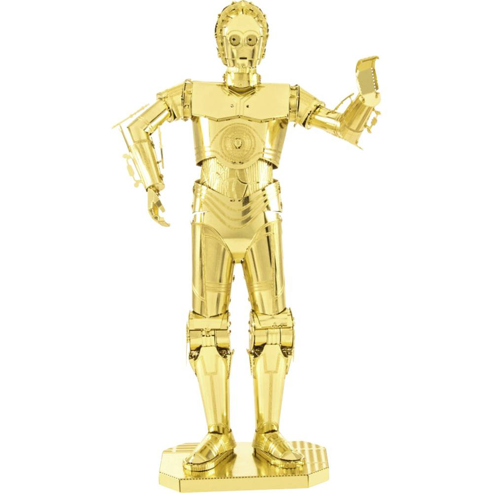 Metal Earth C-3PO gold Metalen bouwpakket