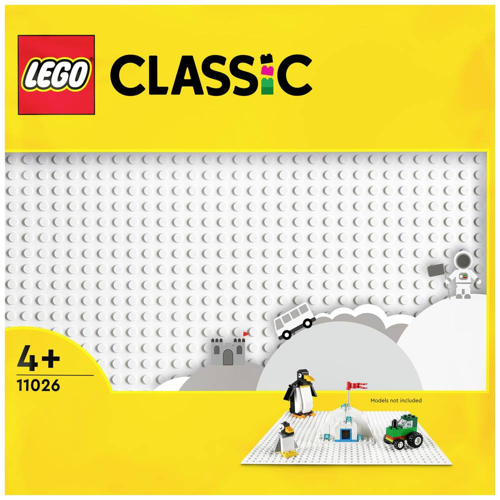 11026 LEGO® CLASSIC Witte bouwplaat