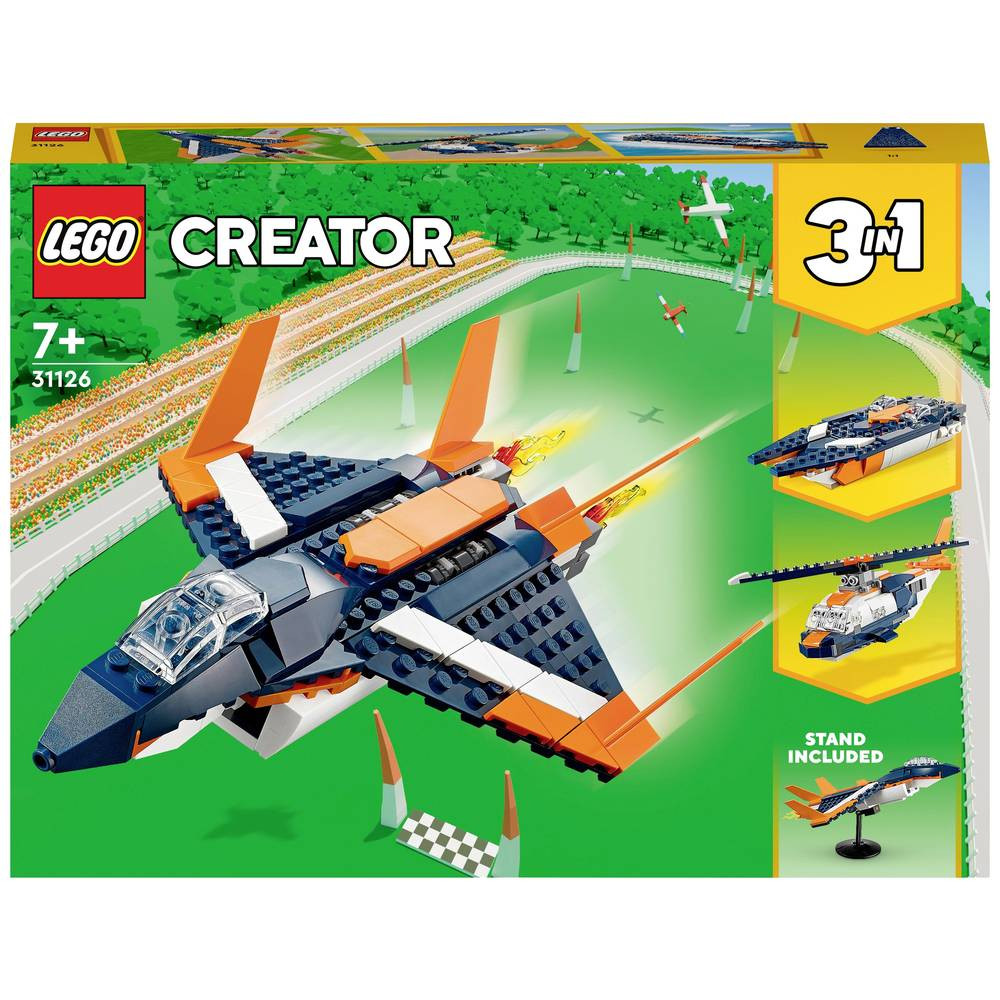 LEGO® CREATOR 31126 Supersonisch straalvliegtuig