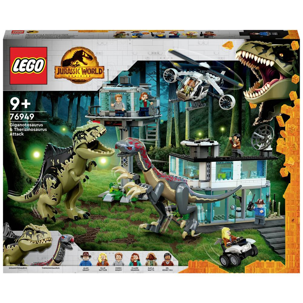 LEGO® JURASSIC WORLD™ 76949 Gigaotosaurus & Therizinosaurus aanval