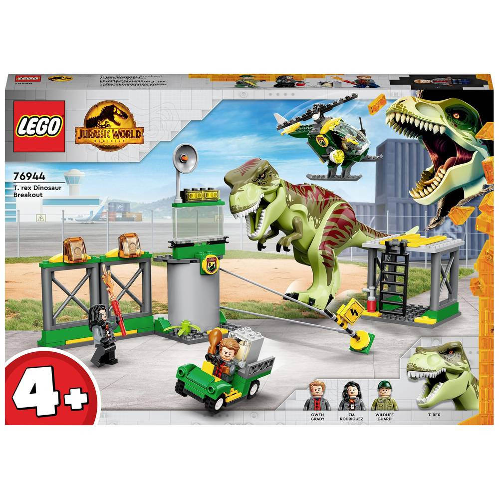 LEGO® JURASSIC WORLD™ 76944 T. REX-uitbraak
