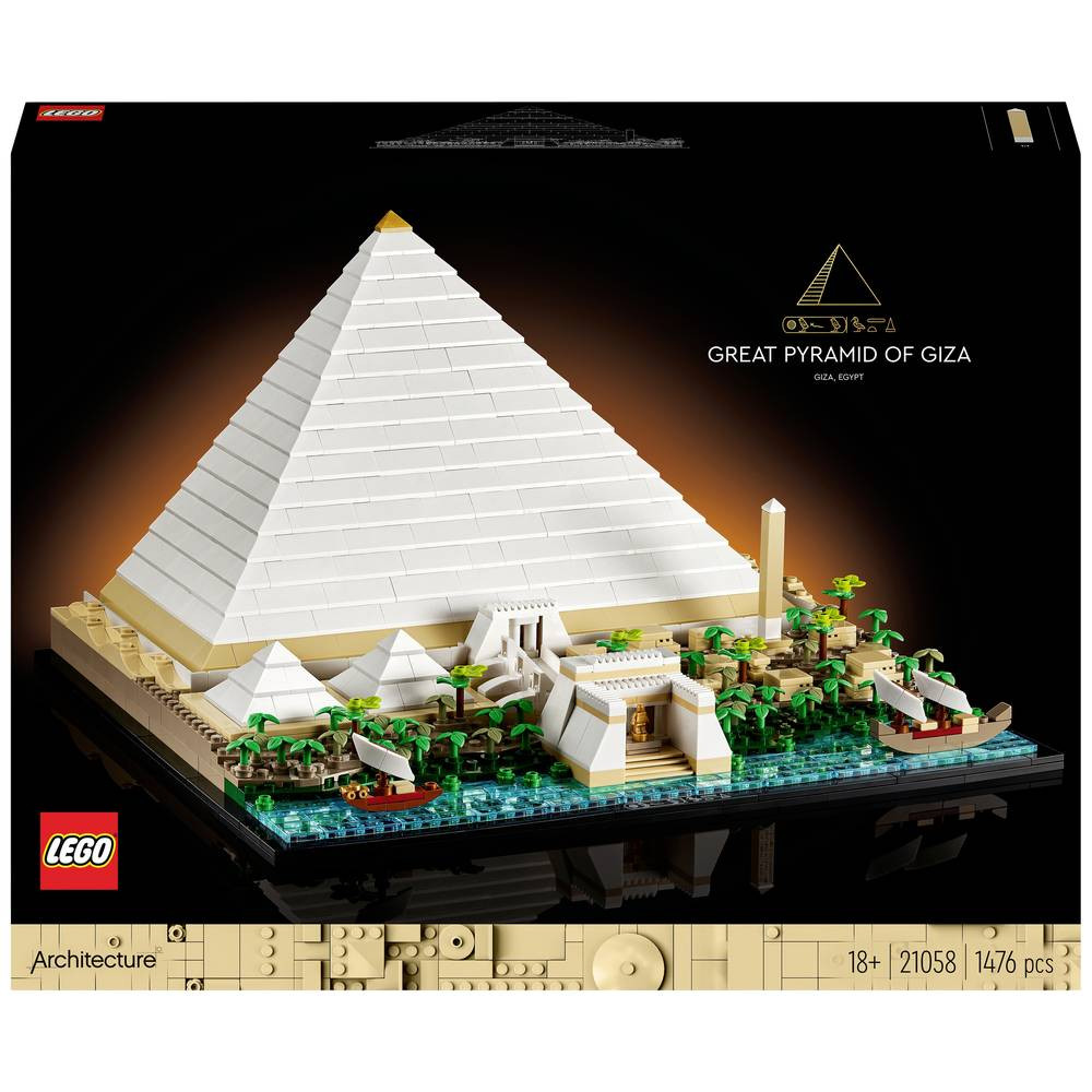LEGO® ARCHITECTURE 21058 Grote Piramide van Gizeh
