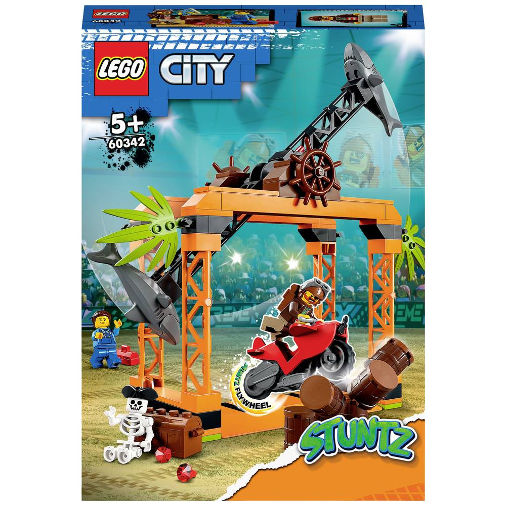 LEGO® CITY 60342 De haaiaanval stuntuitdaging