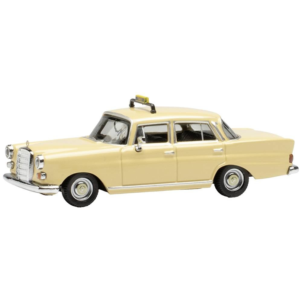 Herpa 095693 H0 Auto Mercedes Benz 200 Heckflosse, taxi