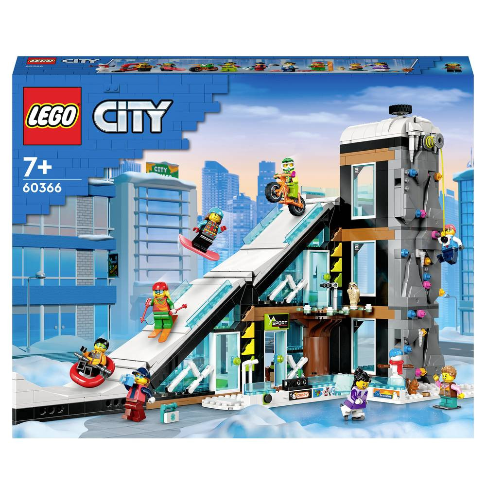 LEGO® CITY 60366 Ski- en klimcentrum