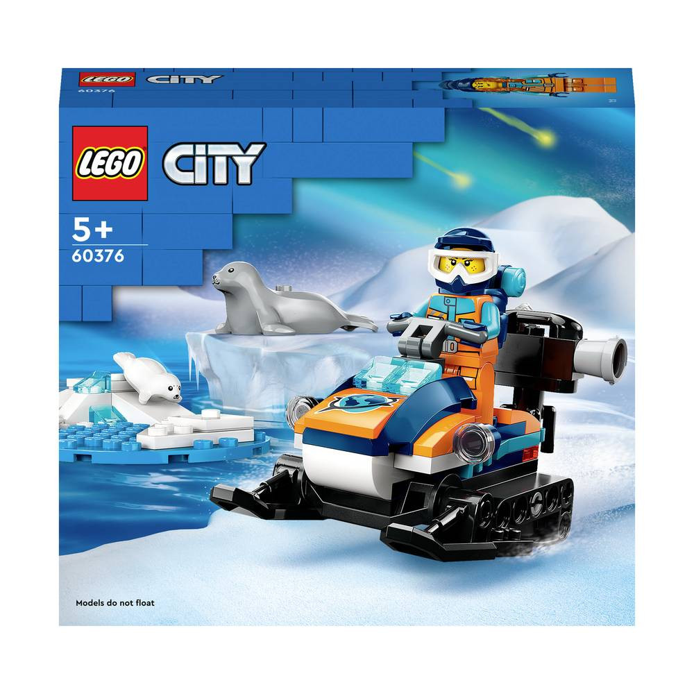LEGO® CITY 60376 Sneeuwscooter voor poolonderzoek