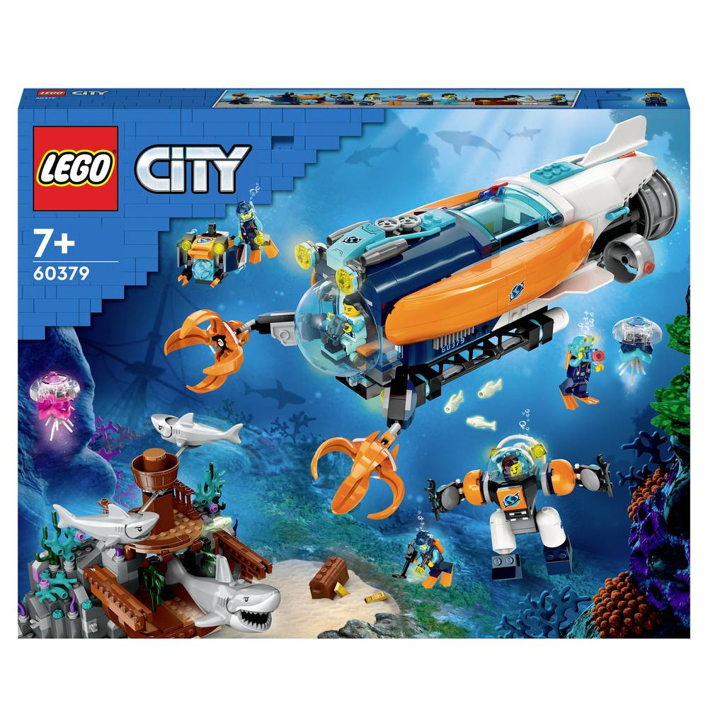 LEGO® CITY 60379 Duikboot voor diepzeeonderzoek