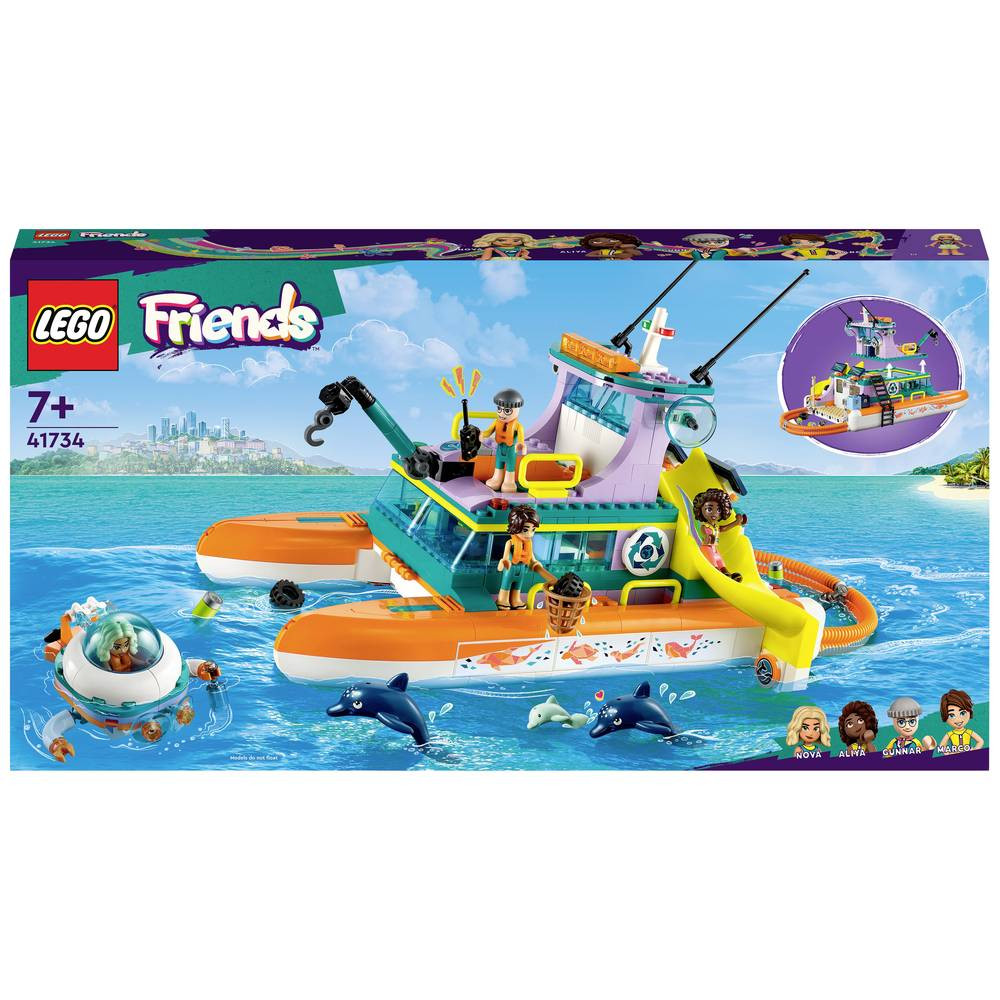 LEGO® FRIENDS 41734 Zeerreddingsboot
