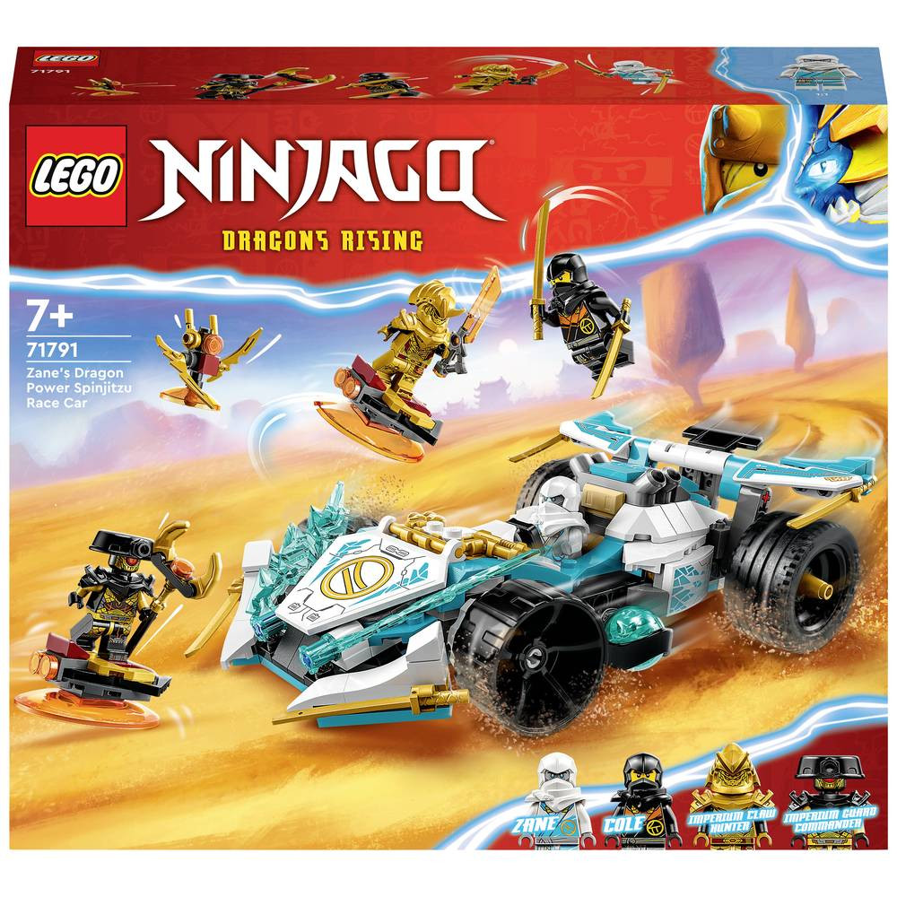 LEGO® NINJAGO 71791 Zanes drakenpower-Spinjitzu-racewagen