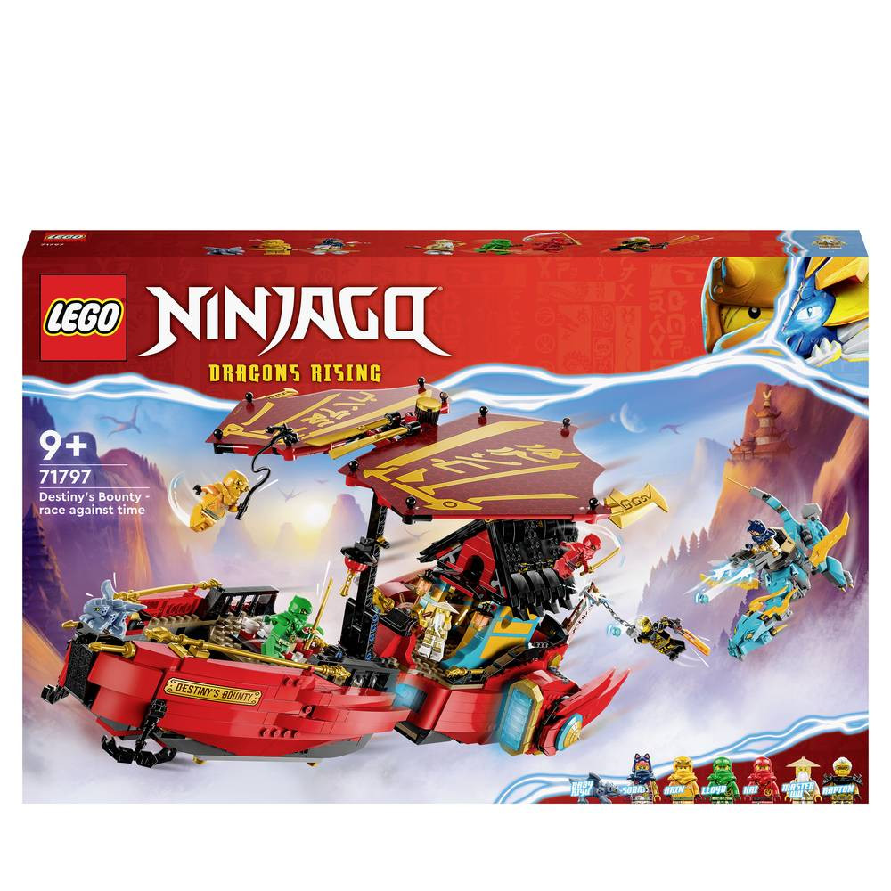 LEGO® NINJAGO 71797 Ninja-vliegregelaar in race met de tijd
