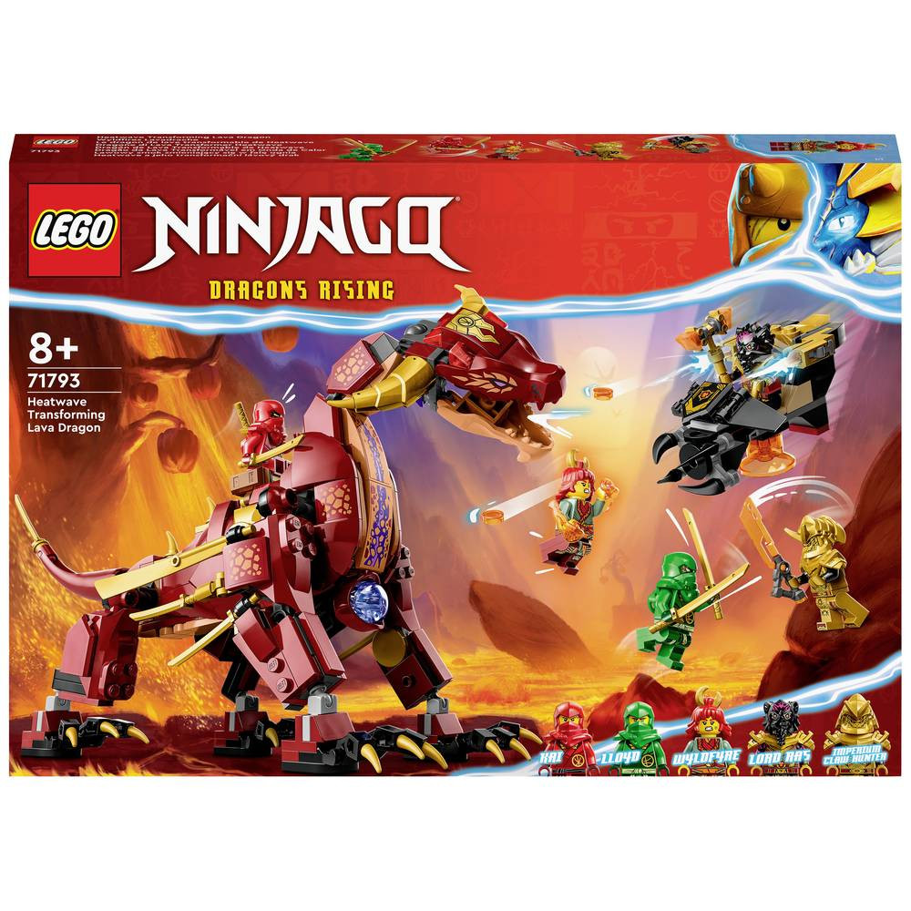 LEGO® NINJAGO 71793 Wyldfyres Lavadrache