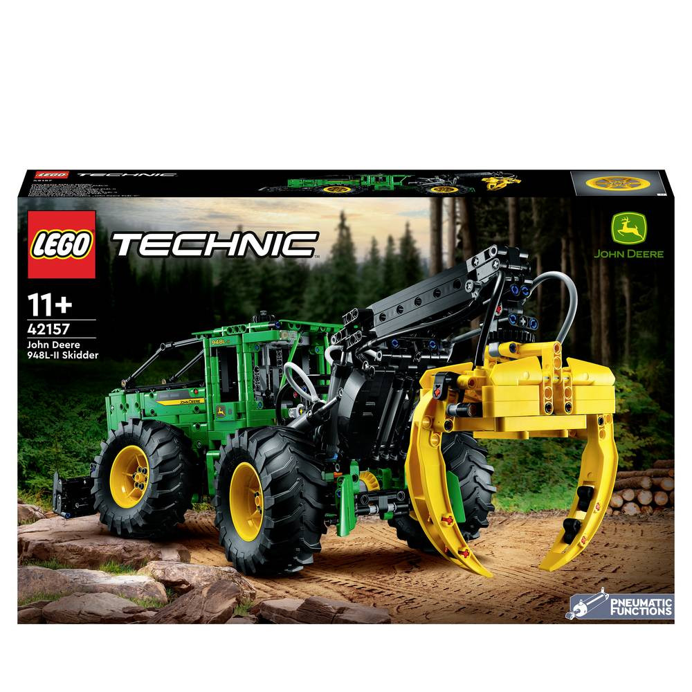 LEGO® TECHNIC 42157 John Deere 948L-II houttransportmachine
