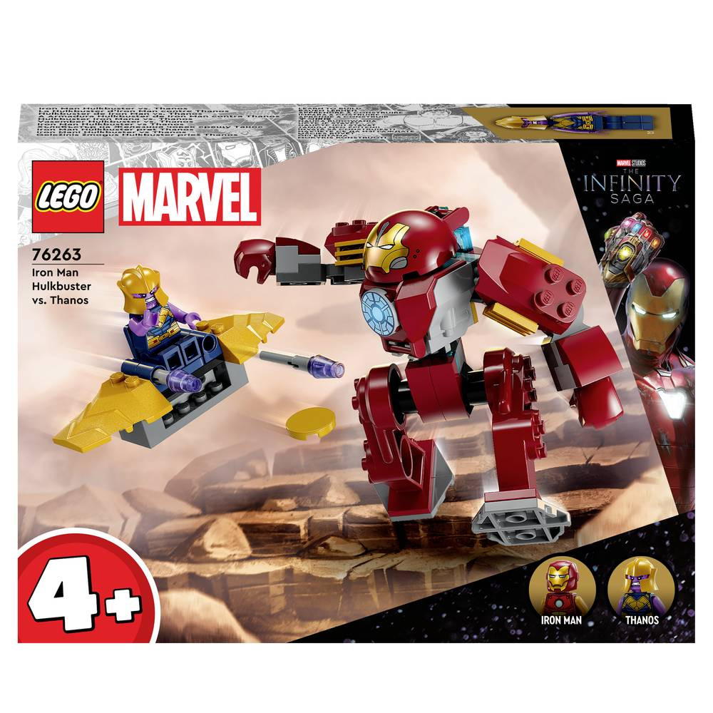 LEGO® MARVEL SUPER HEROES 76263 Iron Man Hulkbuster vs. Thanos