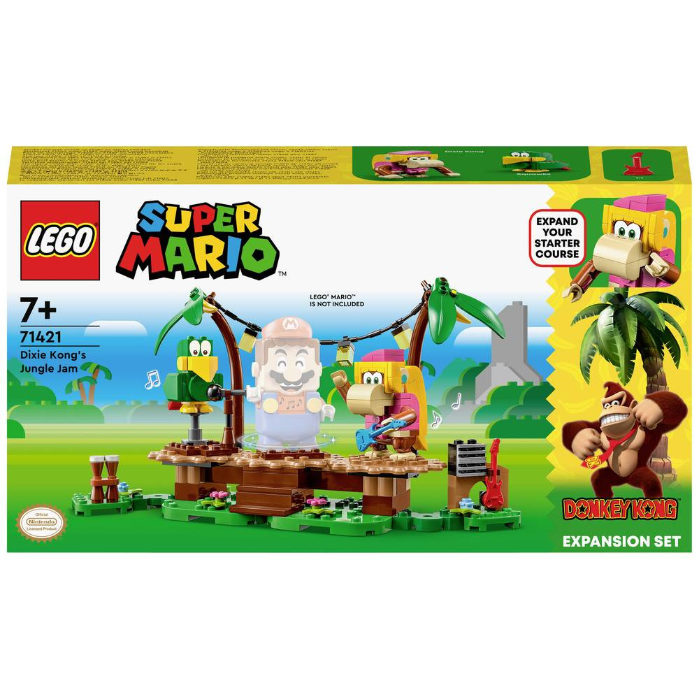 71421 LEGO® Super Mario™ Dixie Kongs jungle-JAM - uitbreidingsset