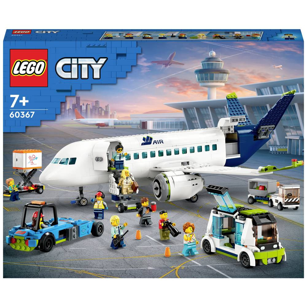 LEGO® CITY 60367 Passagiersvliegtuig