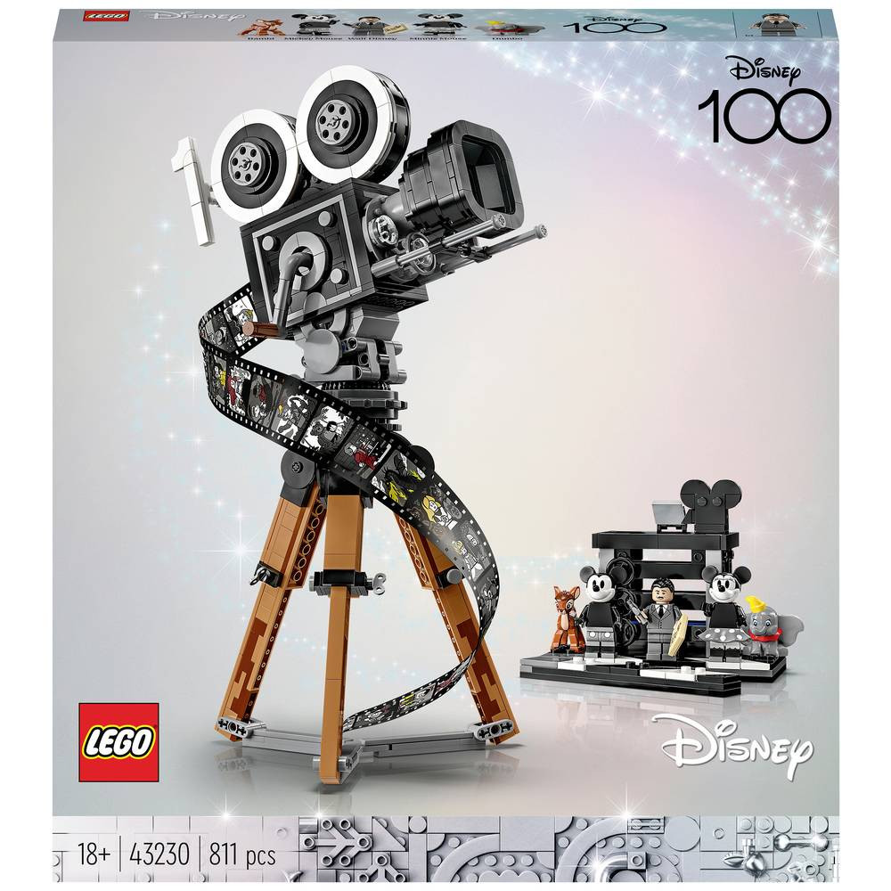 LEGO® DISNEY 43230 Camera - hommage aan Walt Disney