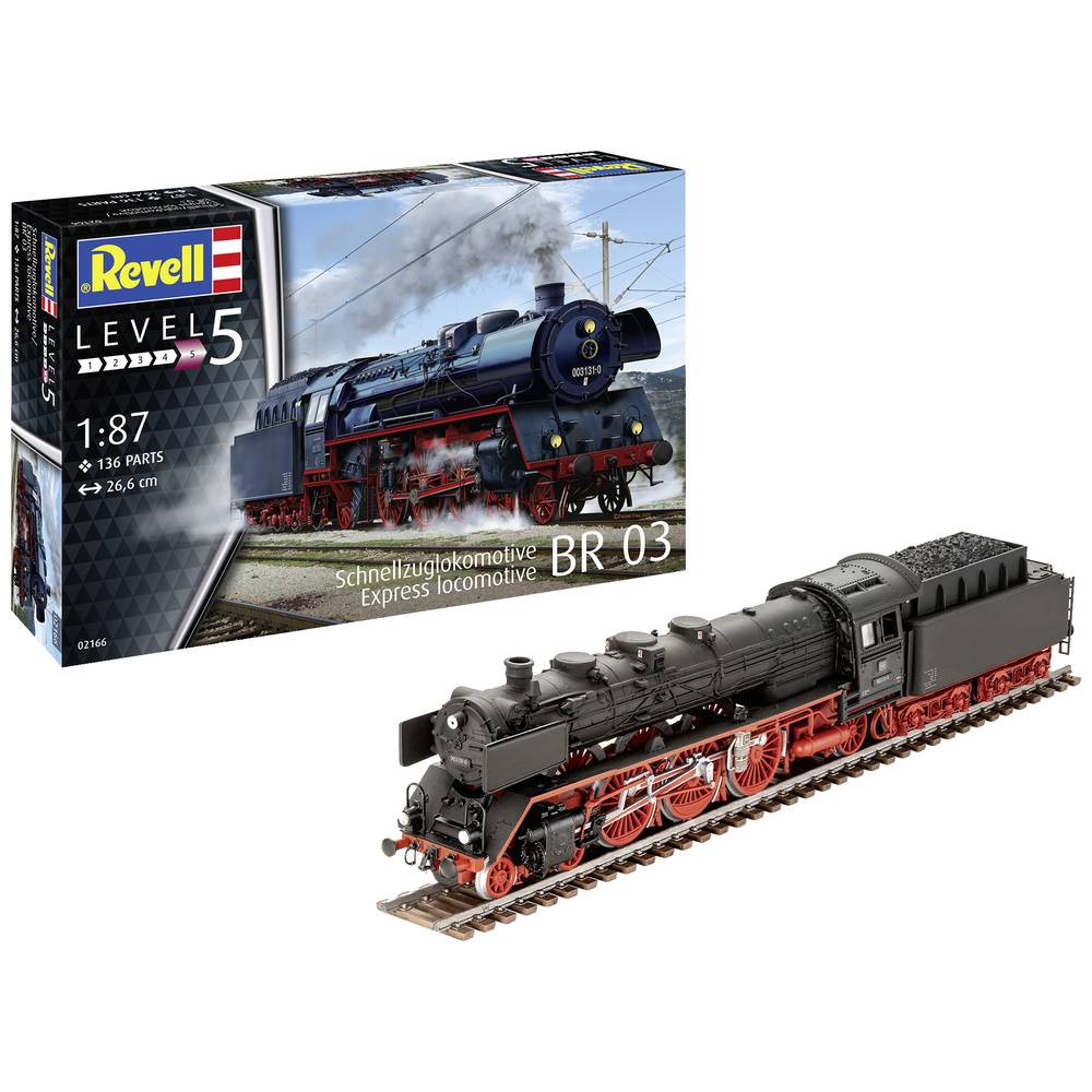Revell 02166 Schnellzuglokomotive BR03 Locomotief (bouwpakket) 1:87