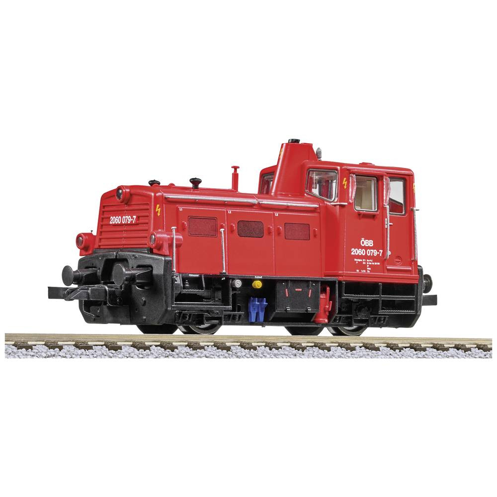 Liliput L132462 H0 diesellocomotief 2060 079-7 rood van de ÖBB