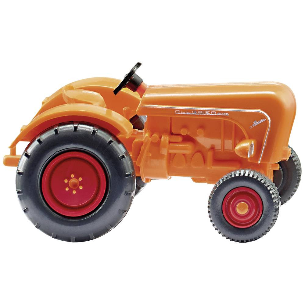 Wiking 087848 H0 Landbouwmachine Allgaier Tractor - oranje