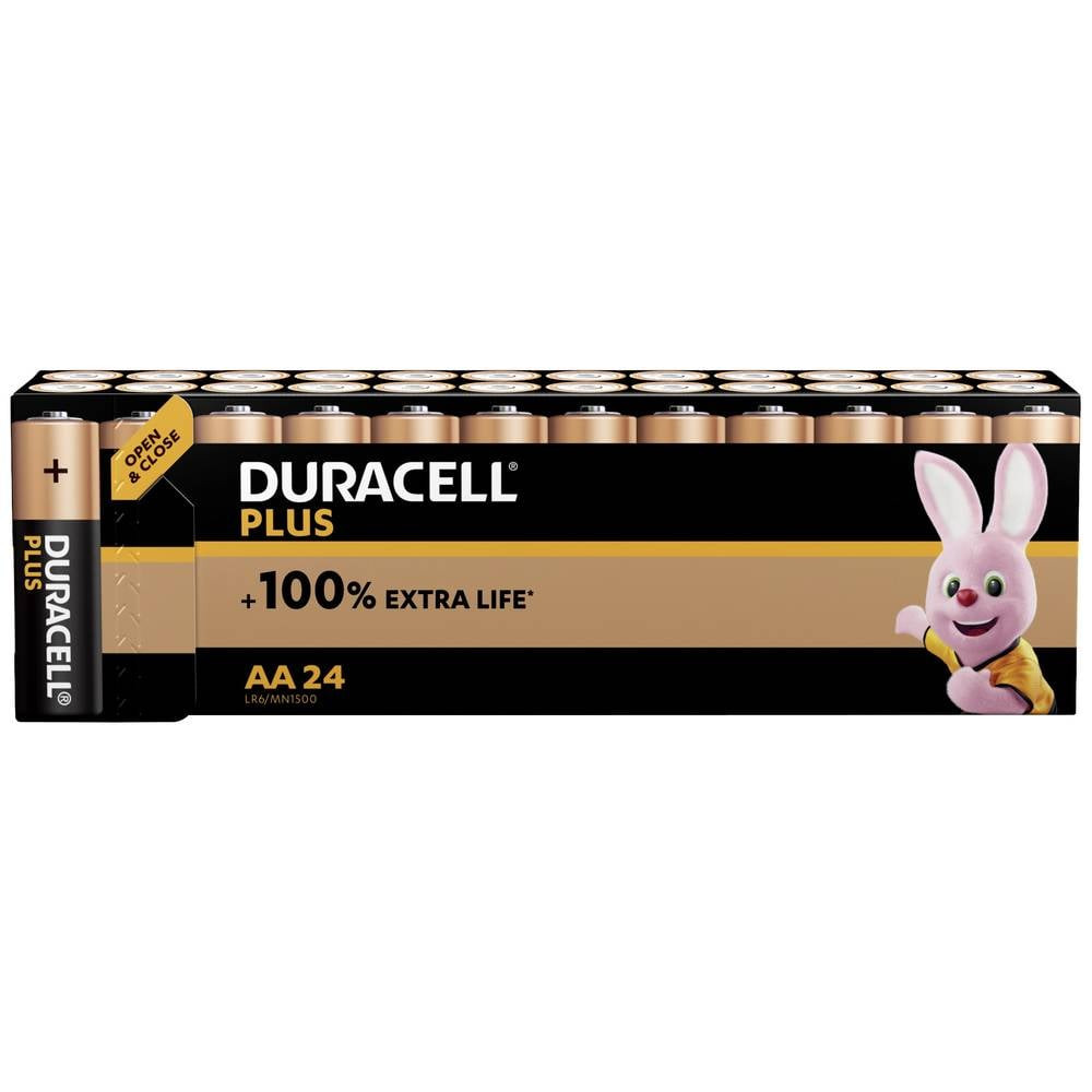 Duracell Plus Power AA batterij (penlite) Alkaline 1.5 V 24 stuk(s)