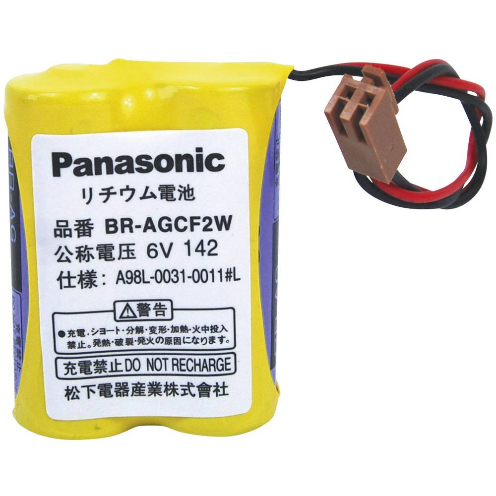 Panasonic BRAGCF2W Speciale batterij Stekker Lithium 6 V 1800 mAh 1 stuk(s)