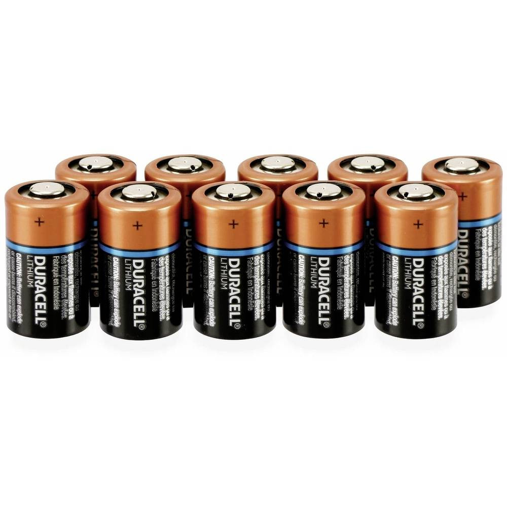 Duracell DCR2 CR2 Fotobatterij Lithium 800 mAh 3 V 10 stuk(s)