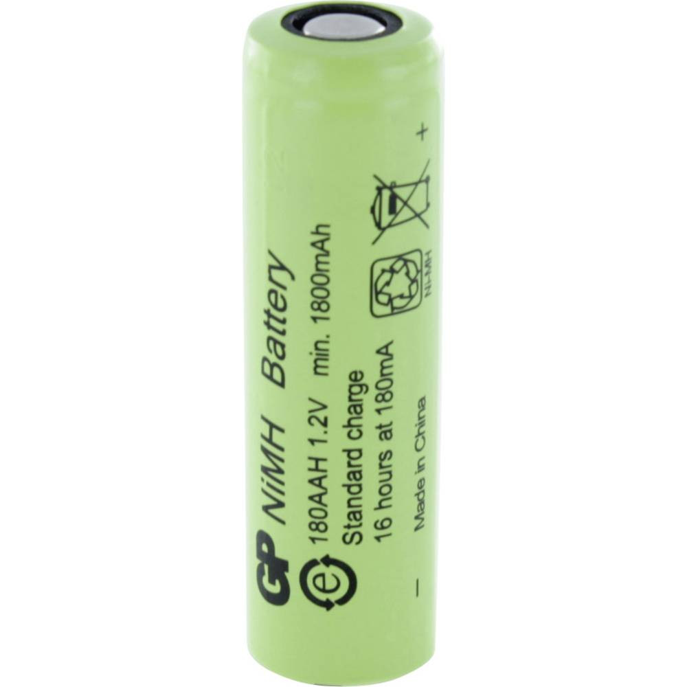 GP Batteries GPIND180AAHB Oplaadbare AA batterij (penlite) NiMH 1800 mAh 1.2 V 1 stuk(s)