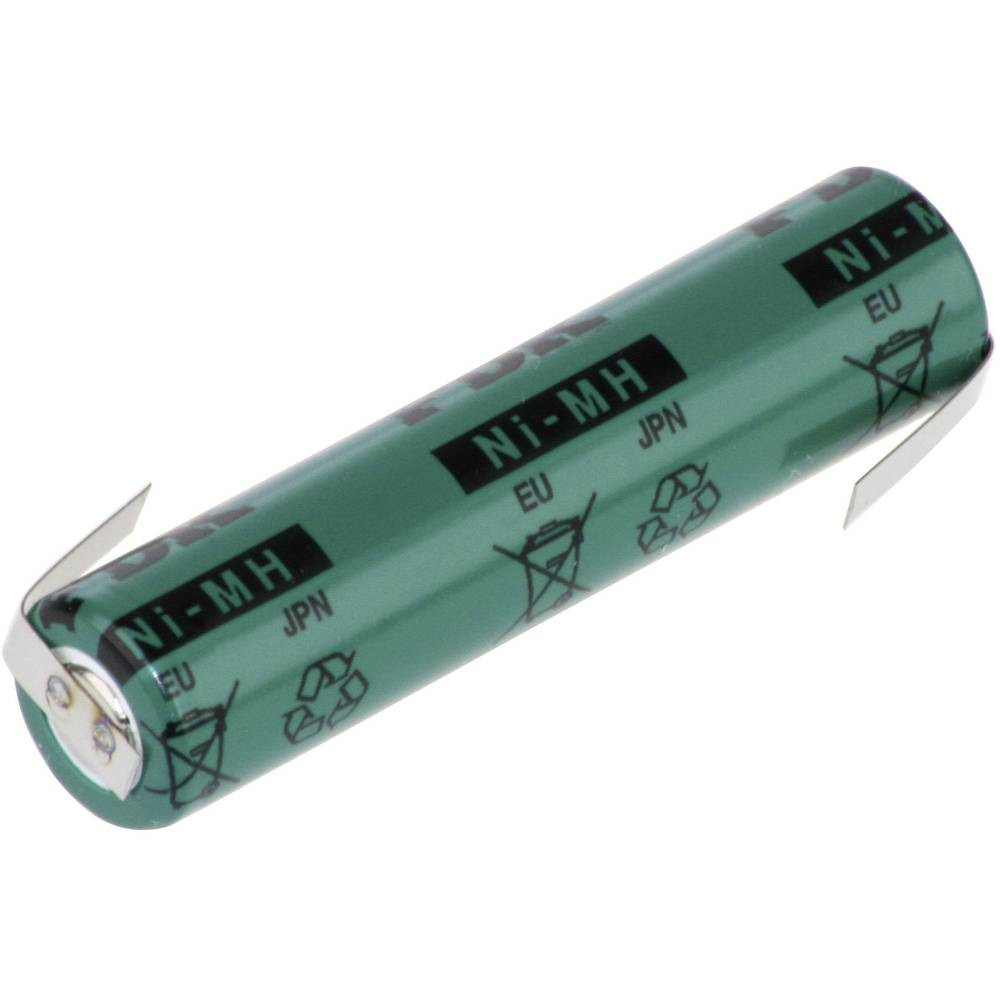 FDK HR-AAAU-LF Speciale oplaadbare batterij AAA (potlood) Z-soldeerlip NiMH 1.2 V 730 mAh