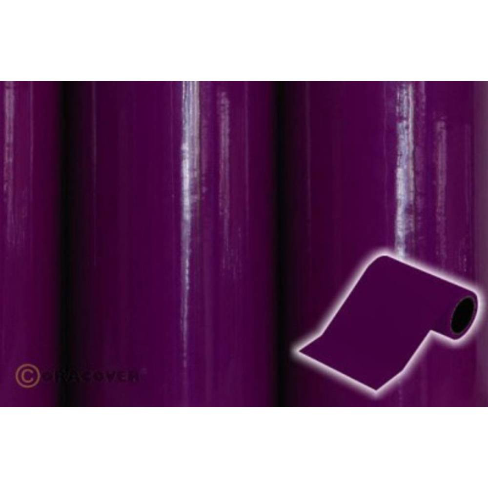 Oracover 27-015-005 Decoratiestrepen Oratrim (l x b) 5 m x 9.5 cm Violet (fluorescerend)
