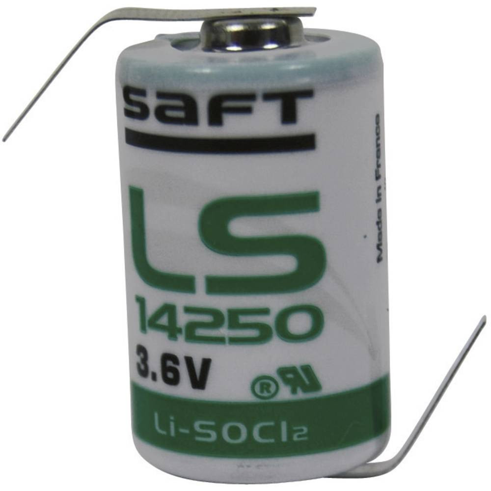 Saft LS 14250 HBG Speciale batterij 1/2 AA Z-soldeerlip Lithium 3.6 V 1200 mAh 1 stuk(s)