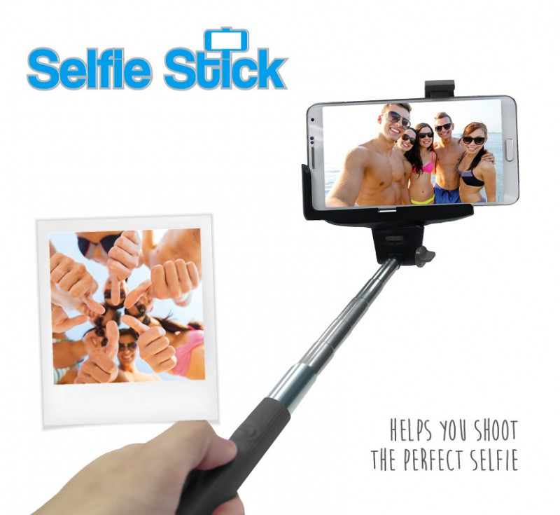 Orange donkey selfie stick