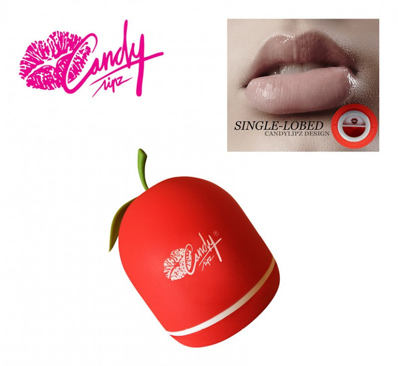 Candylipz mini plumper rood (single lobed)