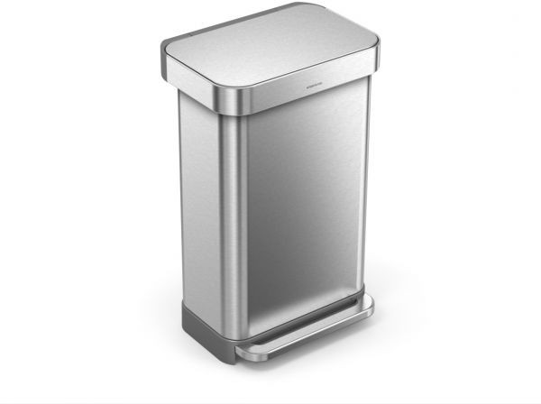 Simplehuman Afvalemmer Liner Pocket 45 liter (zilver)