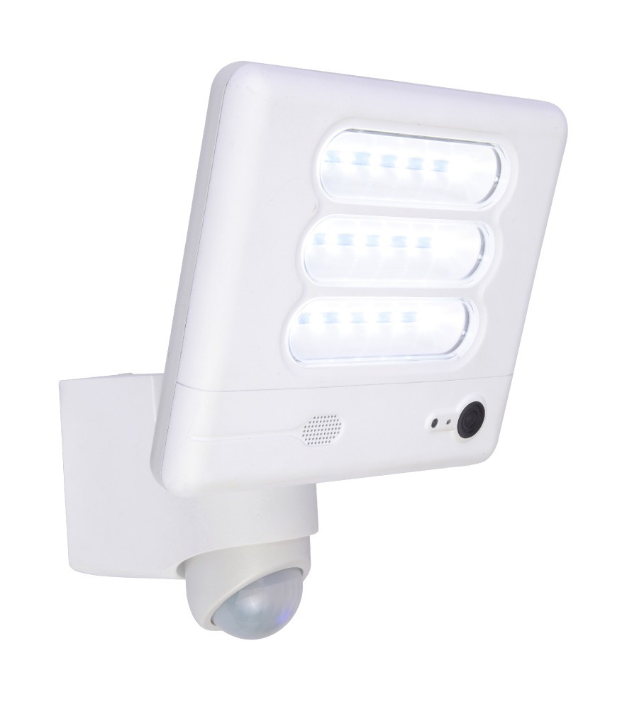 Lutec Esa LED-Sensorlamp (wit)