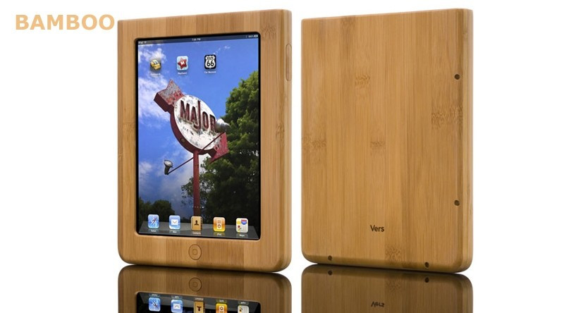 Houten case iPad 1