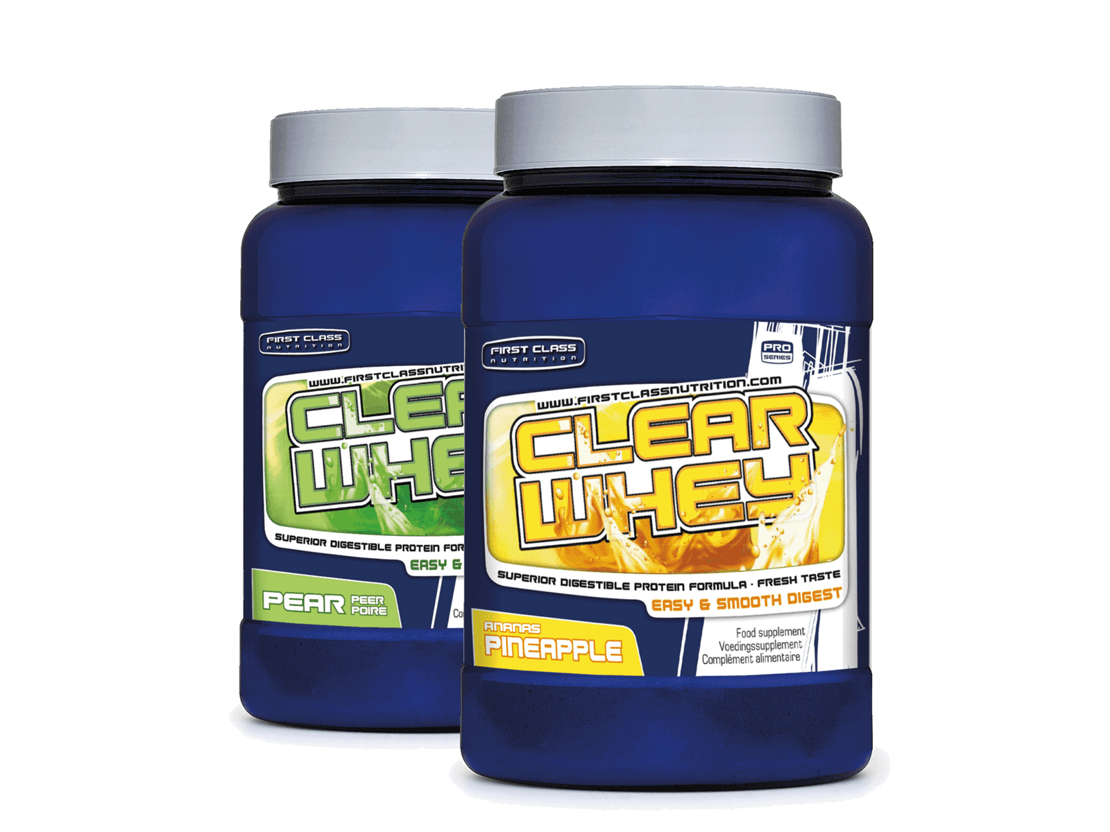 Clear Whey Mix Box (2 x 500 gram) - FIRST CLASS NUTRITION