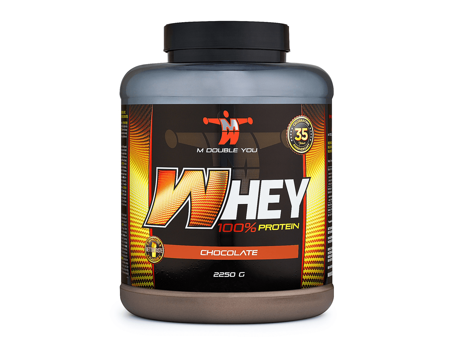 100% Whey Protein (Chocolate - 2250 gram) - M DOUBLE YOU