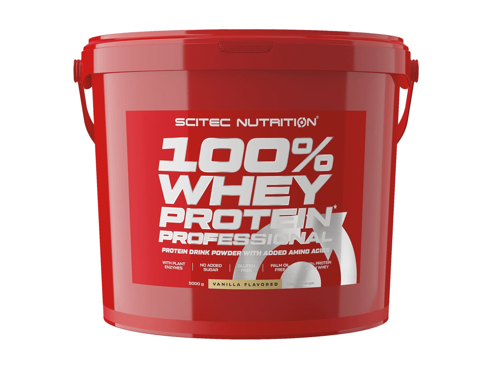 100% Whey Protein Professional (Vanilla - 5000 gram) - SCITEC NUTRITION