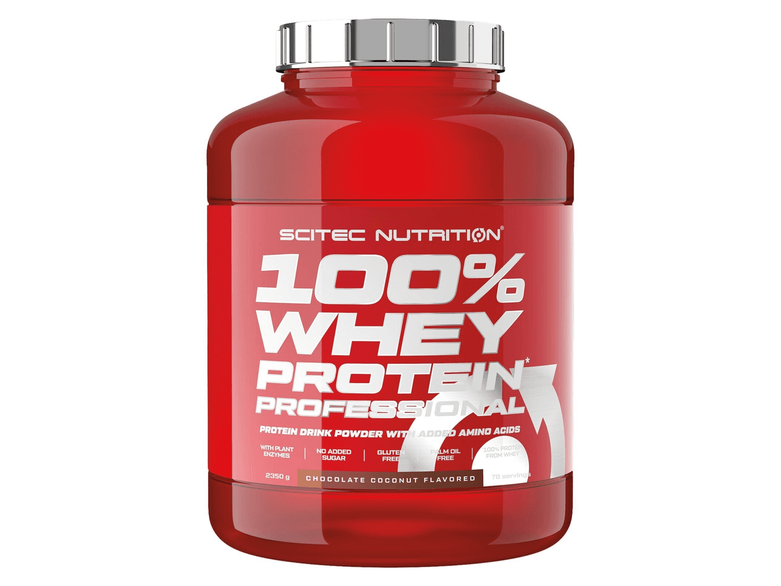 100% Whey Protein Professional (Chocolate/Coconut - 2350 gram) - SCITEC NUTRITION