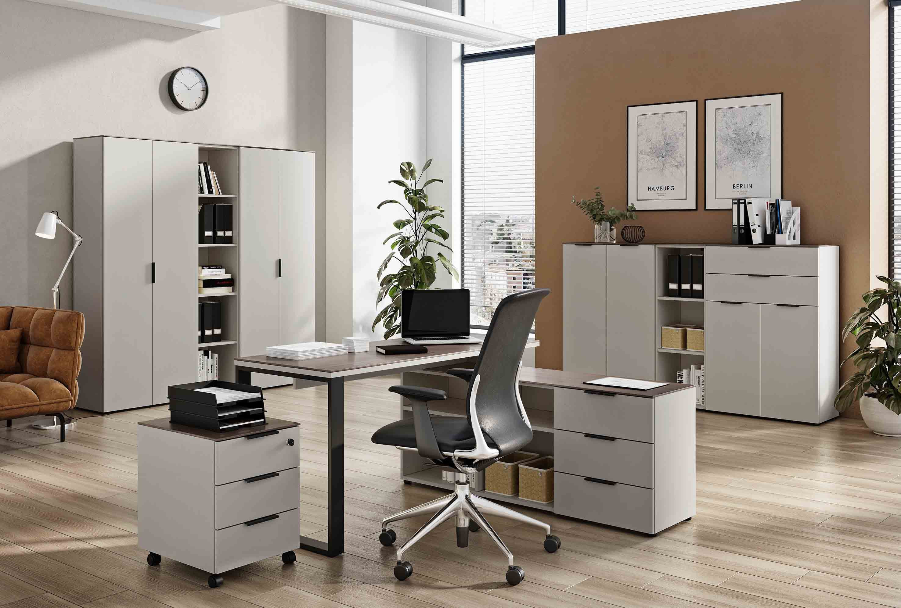 Complete kantoorkamer Ivory