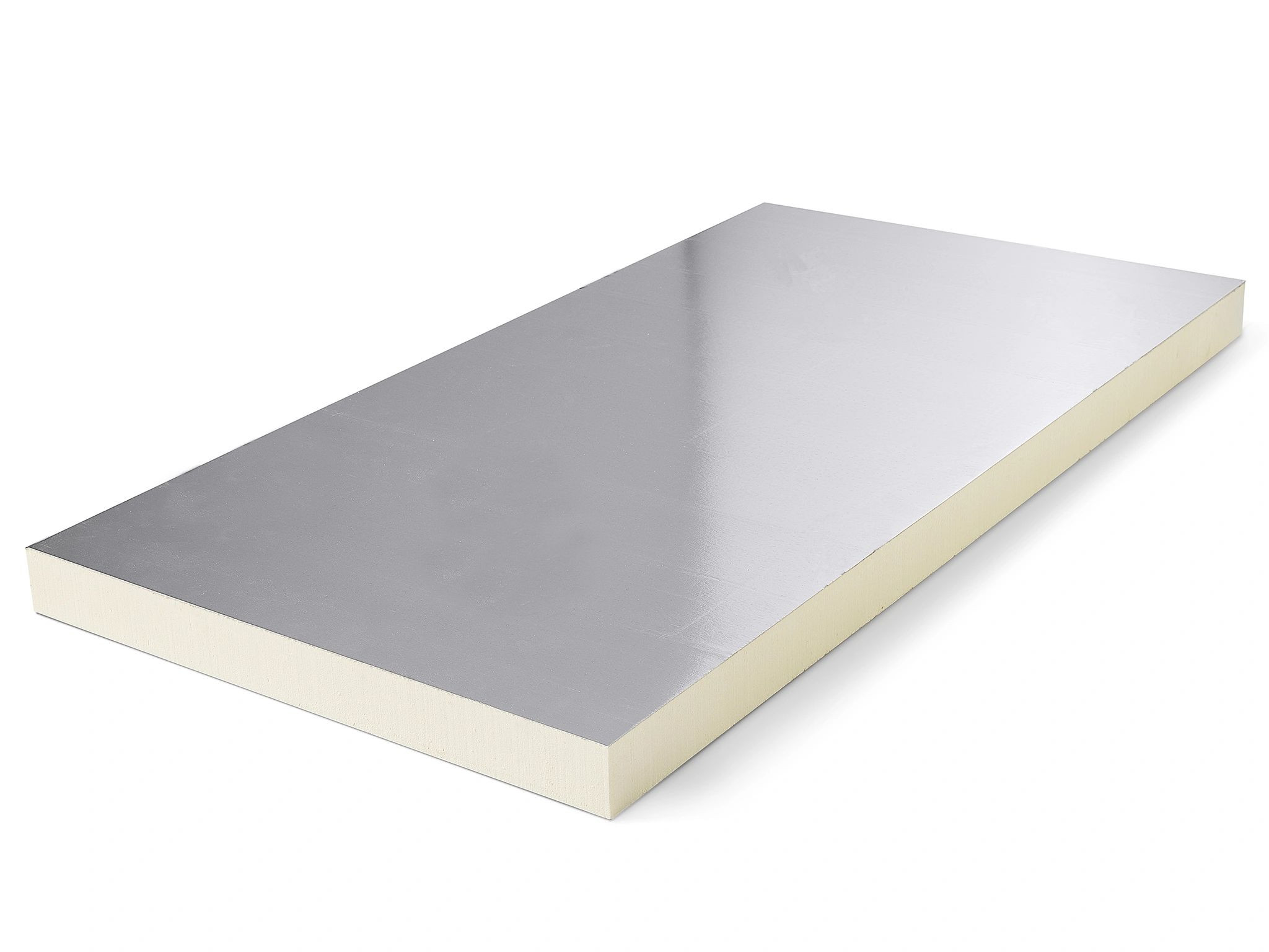 Idelco PIR 2-zijdig Aluminium 1200x600x120mm Rd:5.45 4pl/pak (=2,88 m²)