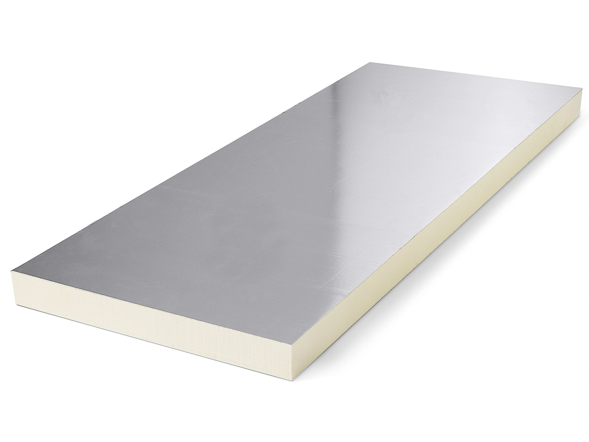 PIR 2-zijdig Aluminium 2400x1200x100mm Rd:4.54 (=2,88 m²)