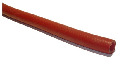 Siliconeslang - FDA - Rood - 10 x 18mm (Per meter)
