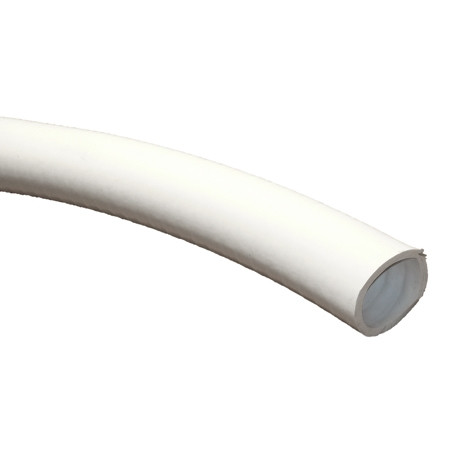 Sanitairslang geurdicht - PVC - 16 x 22mm (Per strekkende meter)