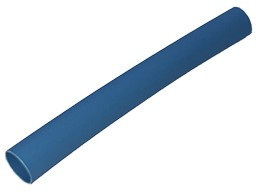 Krimpkous - 38,1mm - Dunwandig - Krimpratio 2:1 - Blauw - (per strekkende meter)