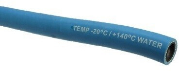 Koelslang EPDM Ø9,5mm/Ø18mm - Blauw - (Snijlengte per meter)
