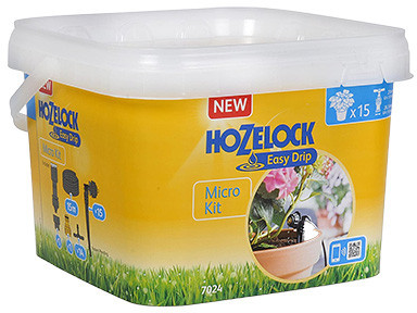 Bewateringskit voor 15 potten - Hozelock Easy Drip Micro Kit