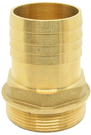 Messing slangtule - 51mm x 2” - buitendraad