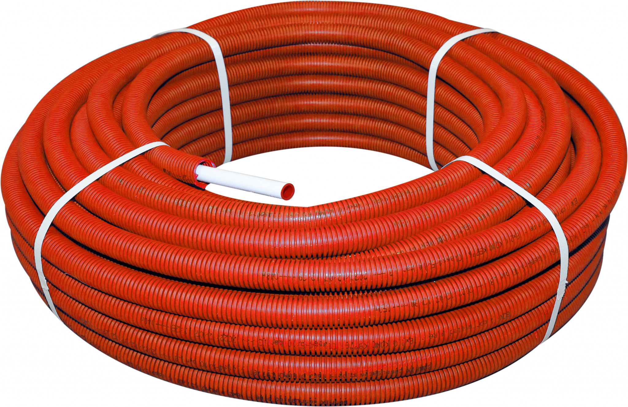 Bonfix Perskoppeling - Alu-pers - Systeembuis met mantel - rood - 16mm x 2,0 (50 m)